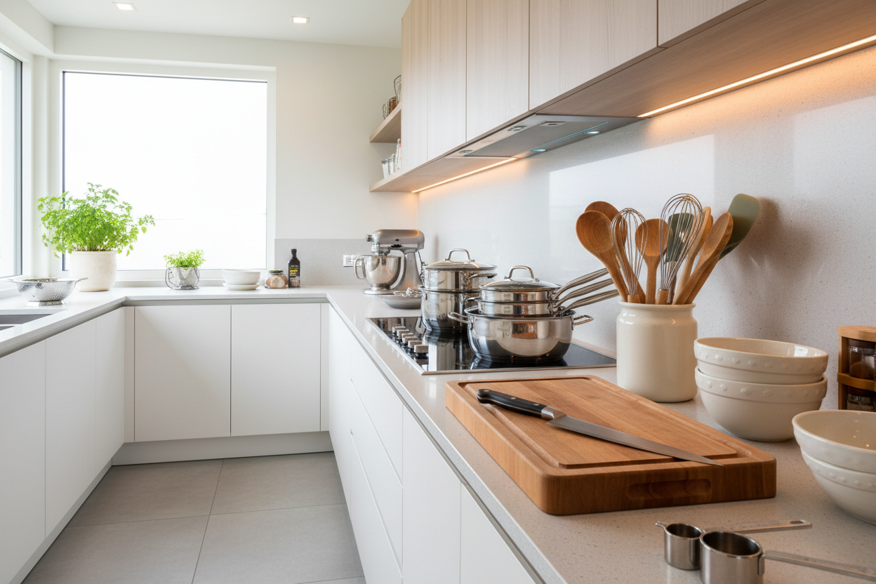 kitchen with a kitchenware